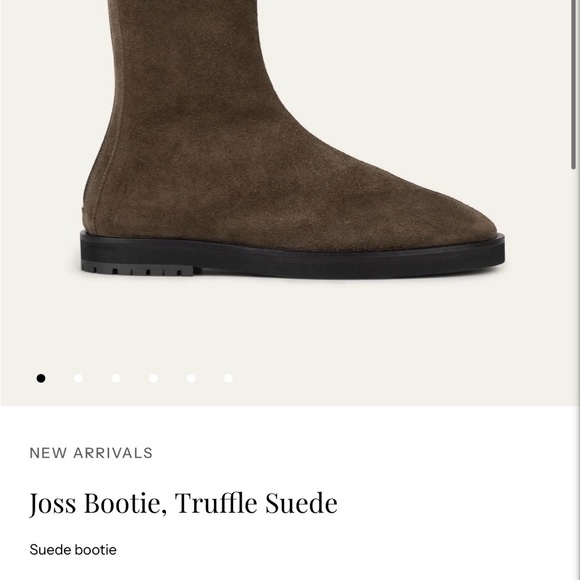 Dear Frances Chocolate Suede Ankle Boots - Picture 3 of 4